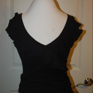 Ruffle, Sleevless Crop Top
